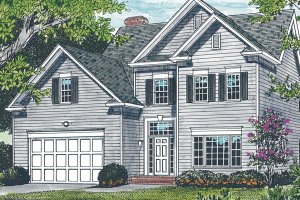 Traditional Exterior - Front Elevation Plan #453-75