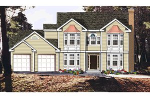 Traditional Exterior - Front Elevation Plan #3-332