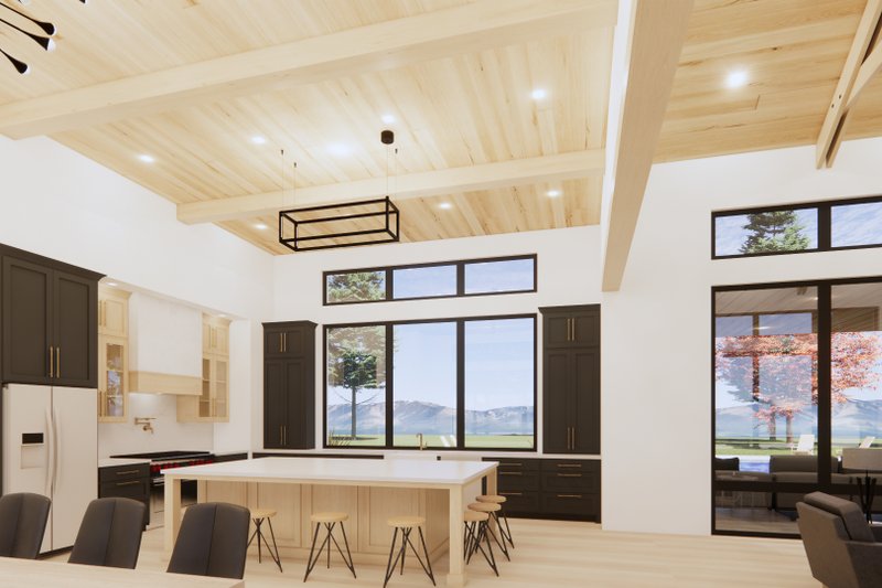 Home Plan - Interior - Kitchen 4 for Modern House Plan #1096-25 - 4 bed, 4.5 bath