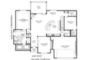 European Style House Plan - 4 Beds 3 Baths 2528 Sq/Ft Plan #932-30 