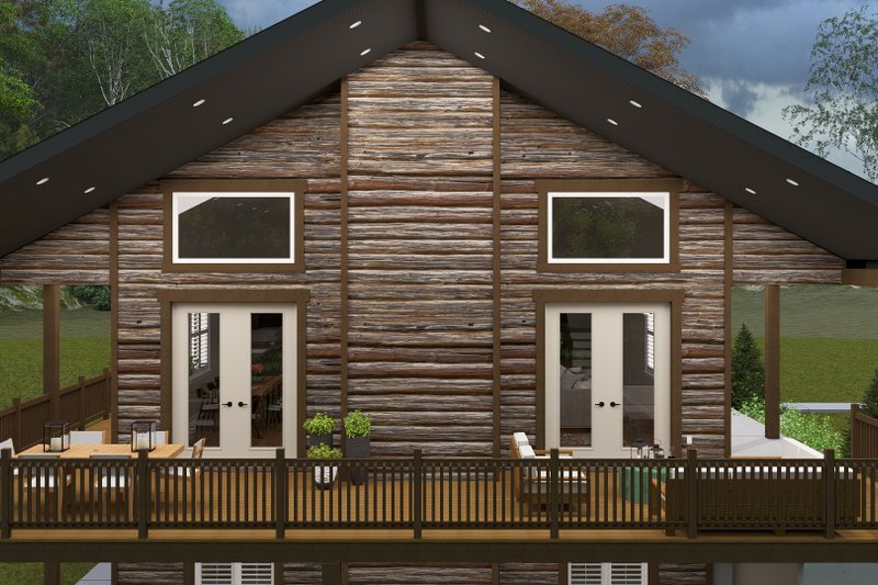 Dream House Plan - Exterior - Other Elevation 6 for Cabin House Plan #1060-355 - 2 bed, 2 bath