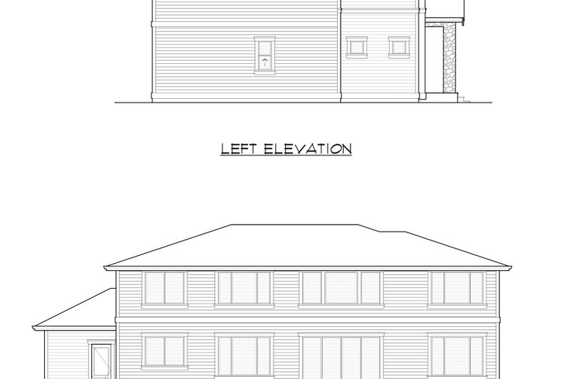 House Blueprint - Exterior - Other Elevation 1 for Traditional House Plan #1066-70 - 6 bed, 3.5 bath