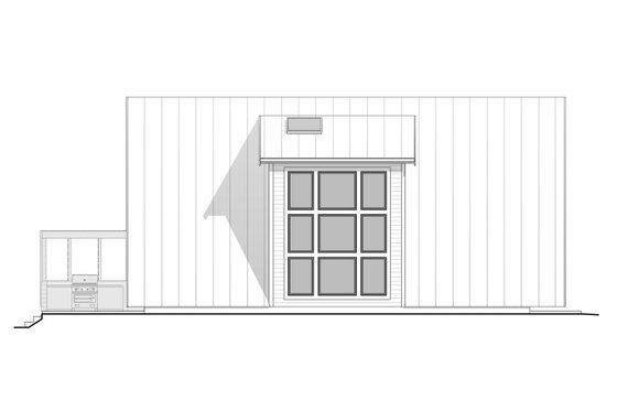 Exterior - Other Elevation for Cabin House Plan #1086-1 - 2 bed, 1.5 bath