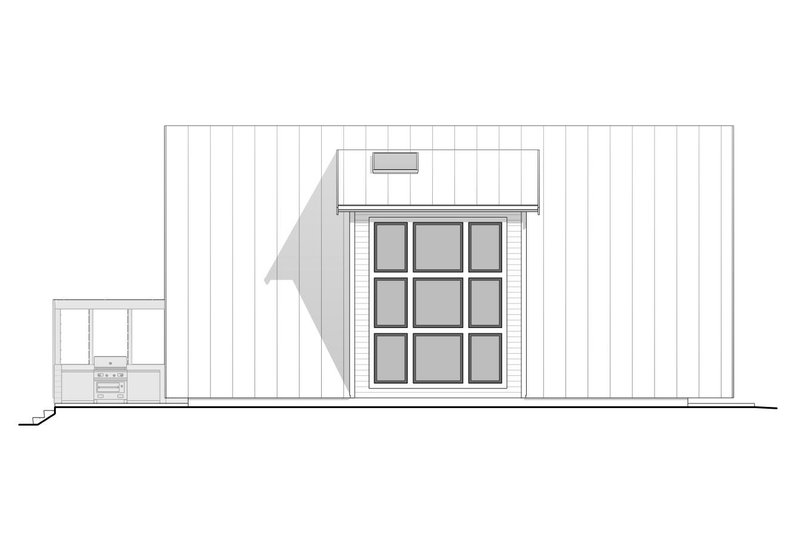 Dream House Plan - Exterior - Other Elevation for Cabin House Plan #1086-1 - 2 bed, 1.5 bath