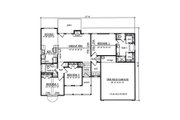 Farmhouse Style House Plan - 3 Beds 2 Baths 1354 Sq/Ft Plan #42-403 
