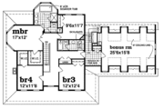 Country Style House Plan - 4 Beds 3 Baths 2672 Sq/Ft Plan #47-374 