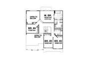 House Plan - 4 Beds 2.5 Baths 2596 Sq/Ft Plan #50-243 