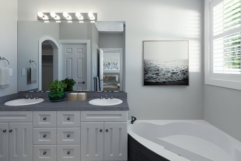 Dream House Plan - Interior - Master Bathroom for Traditional House Plan #1060-212 - 4 bed, 3.5 bath