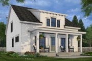 Farmhouse Style House Plan - 4 Beds 3.5 Baths 2788 Sq/Ft Plan #51-1280 