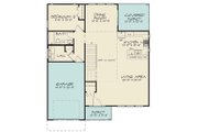 Contemporary Style House Plan - 3 Beds 3 Baths 1806 Sq/Ft Plan #17-2600 