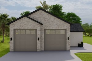 Traditional Exterior - Front Elevation Plan #1060-112
