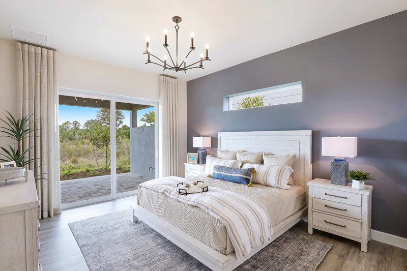 Home Plan - Interior - Master Bedroom for Farmhouse House Plan #938-113 - 3 bed, 3 bath