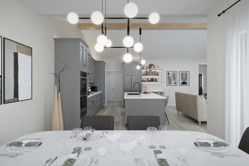 Dream House Plan - Interior - Dining Room for Country House Plan #1089-50 - 3 bed, 2.5 bath