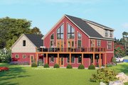 Southern Style House Plan - 3 Beds 4 Baths 4013 Sq/Ft Plan #932-926 