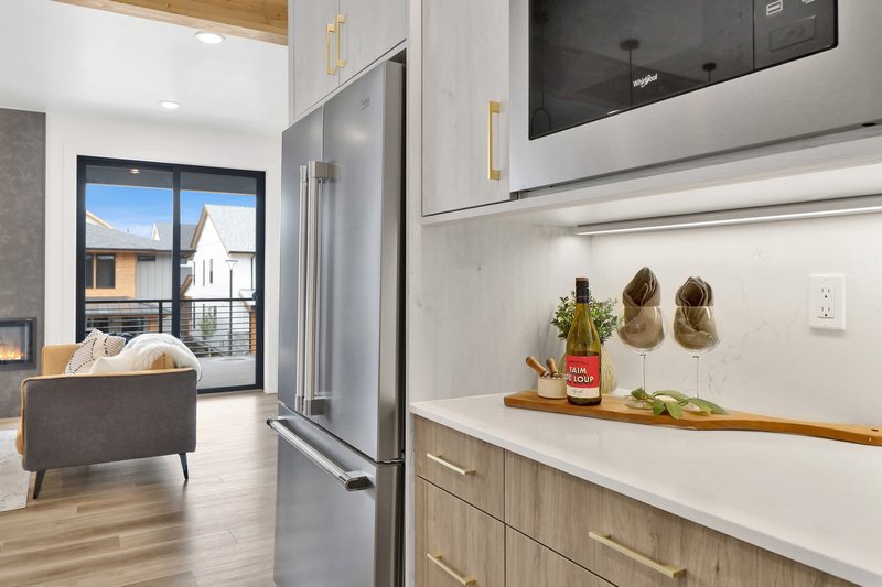 Architectural House Design - Interior - Kitchen 2 for Contemporary House Plan #1070-233 - 2 bed, 2 bath