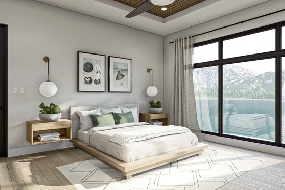 Interior - Master Bedroom 1 for Prairie House Plan #455-304 - 3 bed, 2.5 bath