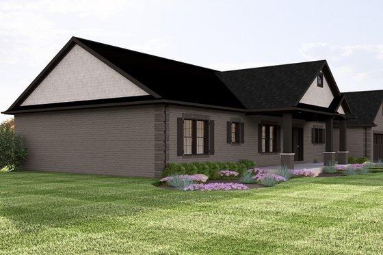 Exterior - Other Elevation 2 for Craftsman House Plan #1064-131 - 3 bed, 2.5 bath