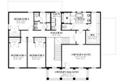 Colonial Style House Plan - 4 Beds 3.5 Baths 3426 Sq/Ft Plan #1058-232 