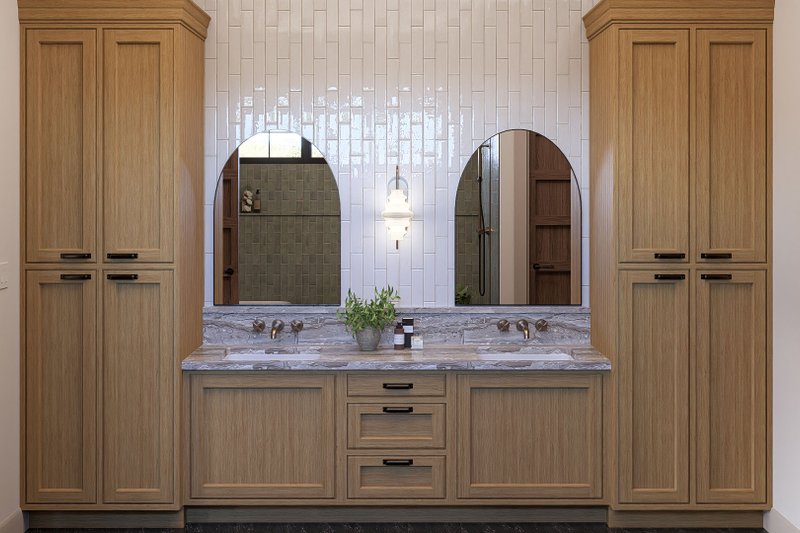 House Design - Interior - Bathroom 1 for Prairie House Plan #455-370 - 3 bed, 2.5 bath