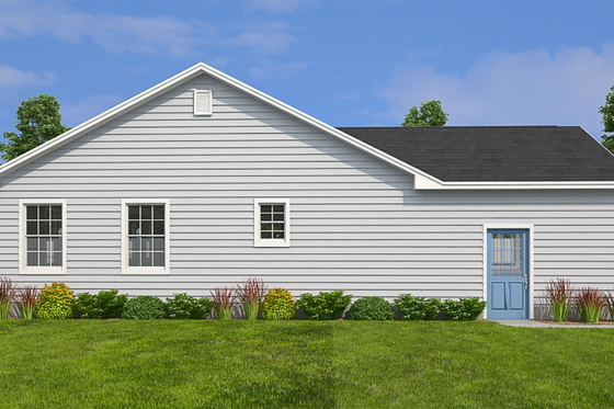 Exterior - Other Elevation 5 for Ranch House Plan #1082-4 - 3 bed, 2.5 bath