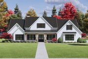 Farmhouse Style House Plan - 4 Beds 3.5 Baths 3116 Sq/Ft Plan #1096-128 