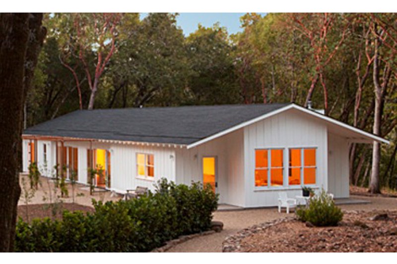 House Design - Contemporary Ranch style home, inspired by Joseph Esherick