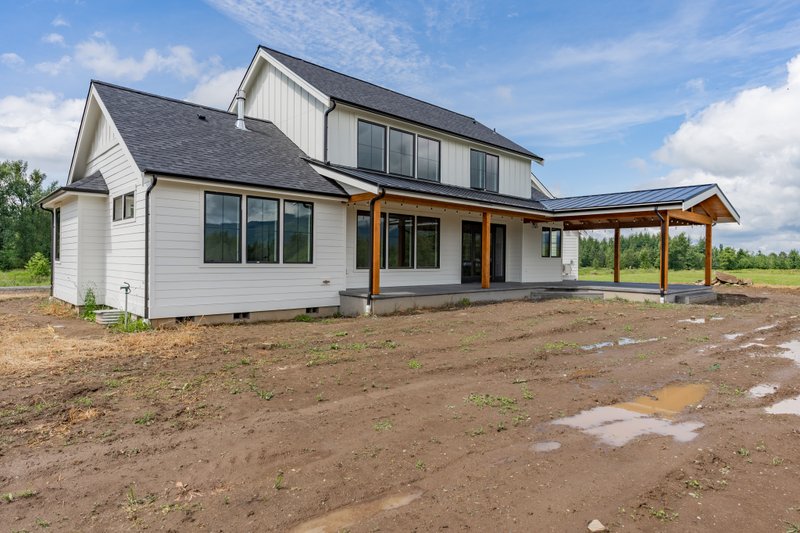 House Design - Exterior - Other Elevation 3 for Farmhouse House Plan #1070-39 - 3 bed, 3.5 bath