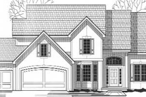 Traditional Exterior - Front Elevation Plan #67-536