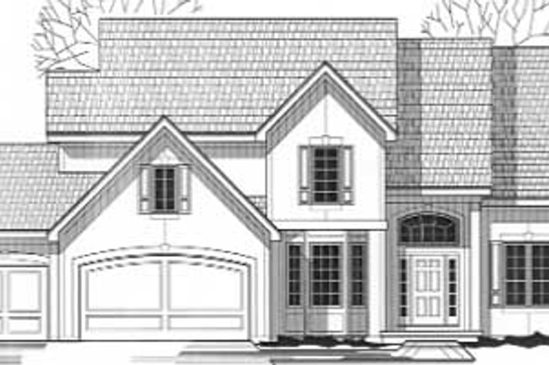Traditional Style House Plan - 4 Beds 3.5 Baths 2671 Sq/Ft Plan #67-536