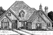 Colonial Style House Plan - 4 Beds 3.5 Baths 2811 Sq/Ft Plan #310-722 