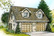 Country Style House Plan - 0 Beds 1.5 Baths 566 Sq/Ft Plan #140-105 