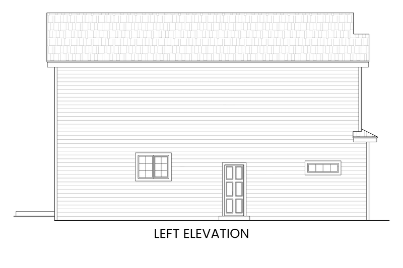 House Design - Exterior - Other Elevation for Traditional House Plan #1108-10 - 2 bed, 2.5 bath