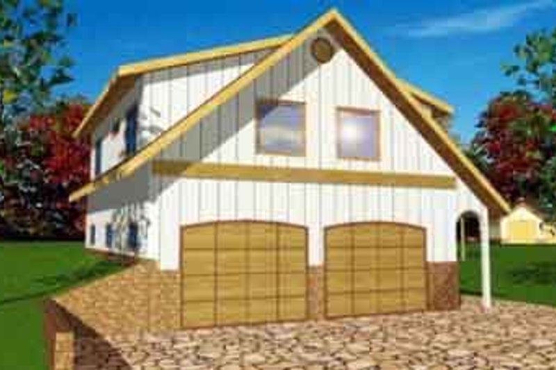 Home Plan - Traditional Exterior - Front Elevation Plan #117-251