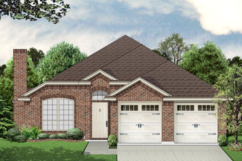 Home Plan - Traditional Exterior - Front Elevation Plan #84-545