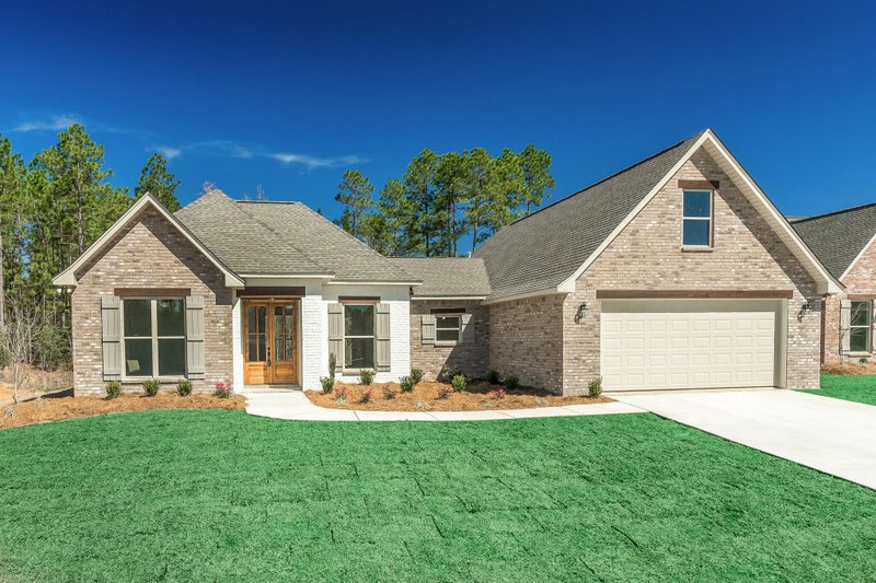 Home Plan - European Exterior - Front Elevation Plan #430-110