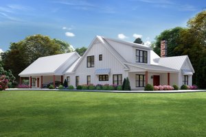 Farmhouse Exterior - Front Elevation Plan #932-599