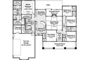 Craftsman Style House Plan - 4 Beds 2.5 Baths 2233 Sq/Ft Plan #21-361 