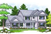 Traditional Style House Plan - 4 Beds 2.5 Baths 2325 Sq/Ft Plan #70-663 