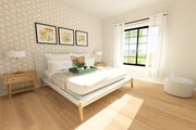 Farmhouse Style House Plan - 2 Beds 2 Baths 1188 Sq/Ft Plan #126-297 