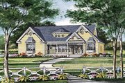 Victorian Style House Plan - 3 Beds 2.5 Baths 1466 Sq/Ft Plan #456-16 