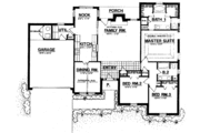 Traditional Style House Plan - 3 Beds 2 Baths 1801 Sq/Ft Plan #40-312 