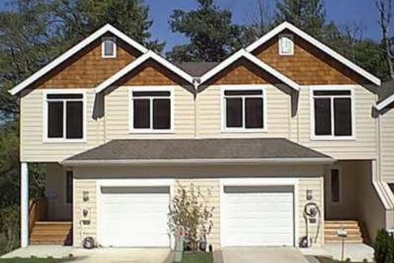 Exterior - Front Elevation for Traditional House Plan #303-379 - 3 bed, 2.5 bath