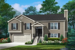 Traditional Exterior - Front Elevation Plan #22-628