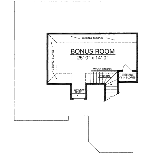 Traditional Floor Plan - Other Floor Plan #40-323