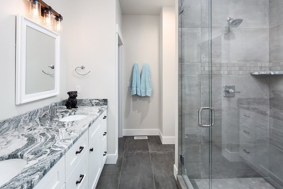 Interior - Master Bathroom for Contemporary House Plan #1070-30 - 3 bed, 2.5 bath