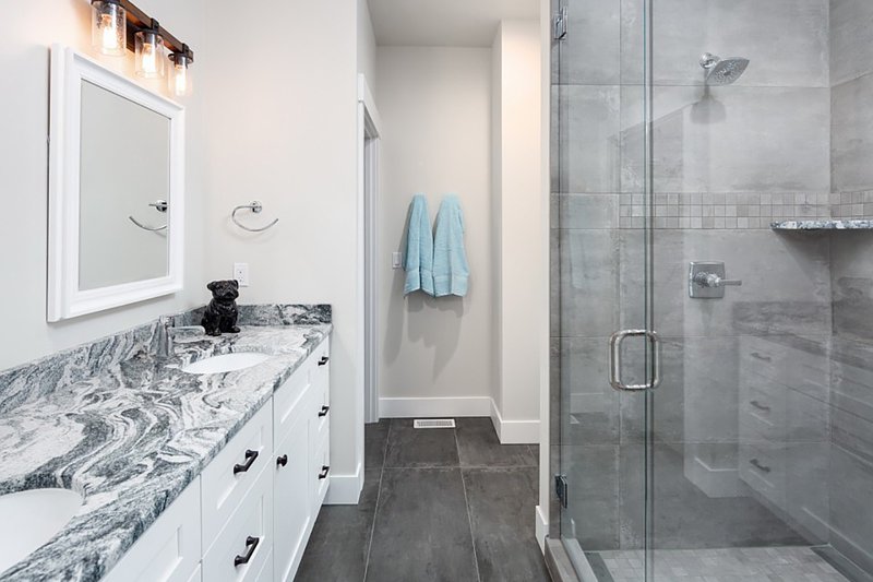 Architectural House Design - Interior - Master Bathroom for Contemporary House Plan #1070-30 - 3 bed, 2.5 bath