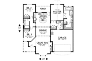 Farmhouse Style House Plan - 3 Beds 2 Baths 1669 Sq/Ft Plan #48-274 
