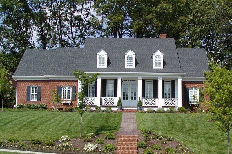 Home Plan - Southern Exterior - Other Elevation Plan #137-176