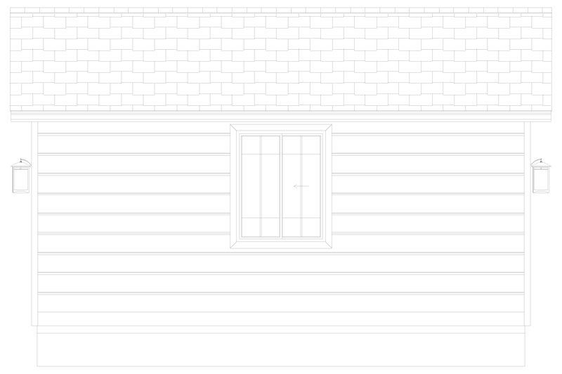 Dream House Plan - Exterior - Other Elevation 1 for Traditional House Plan #1060-161, 0 bath