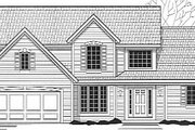 Traditional Style House Plan - 3 Beds 2 Baths 2169 Sq/Ft Plan #67-719 
